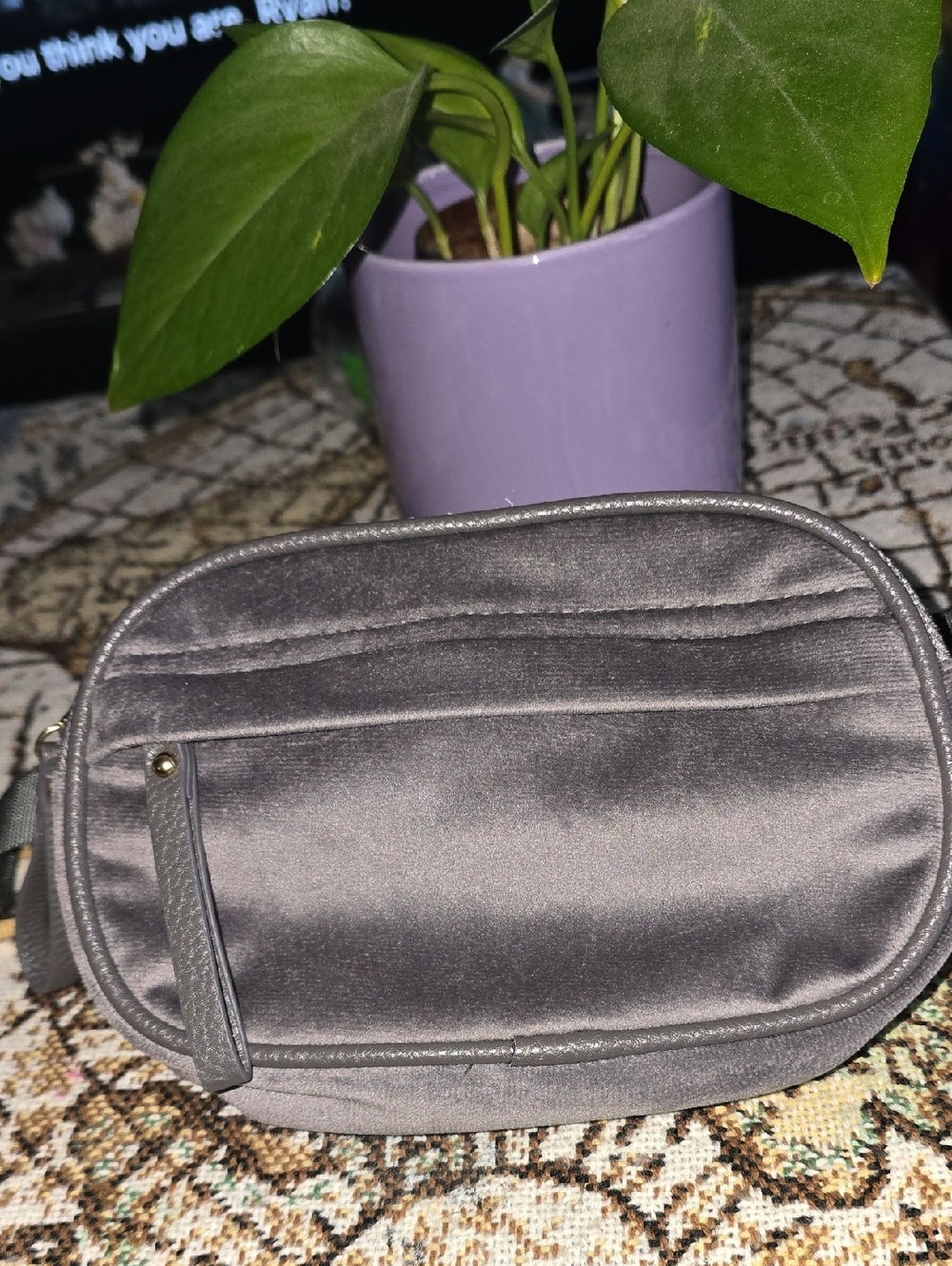 Indigo Silver Grey Beltbag